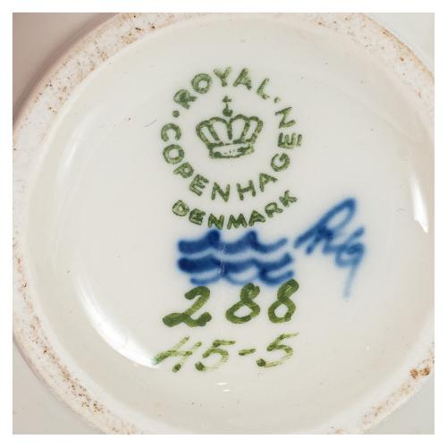 DOS JARRONES ROYAL COPENHAGUEN DEL ÚLTIMO TERCIO S. XX