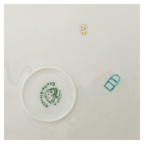 CONJUNTO DE PLATOS DE PORCELANA AUSTRÍACA DE MEDIADOS S. XX