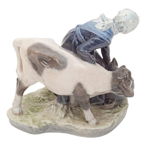 FIGURA EN PORCELANA ROYAL COPENHAGEN ÚLTIMO TERCIO S. XX