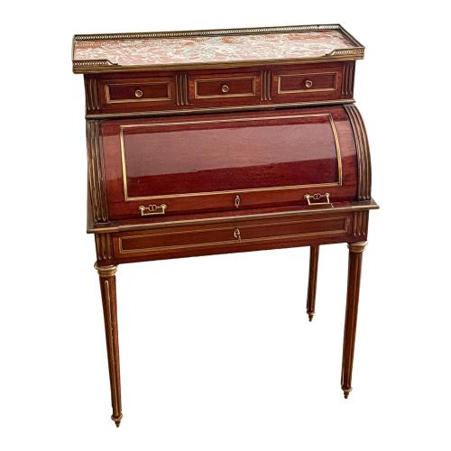 MUEBLE ESCRITORIO "BONHEUR DU JOUR" ESTILO LUIS XVI