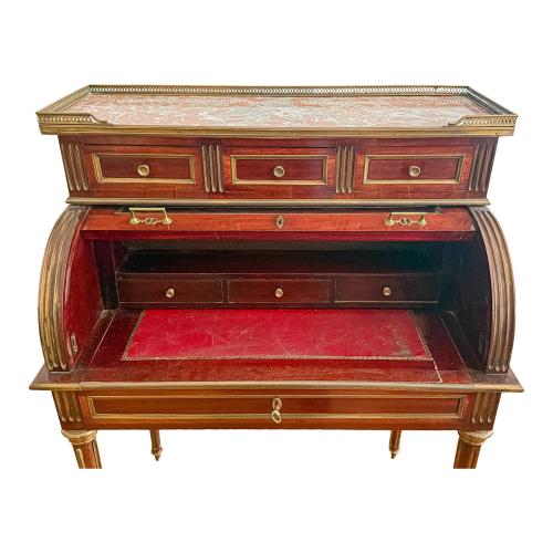 MUEBLE ESCRITORIO "BONHEUR DU JOUR" ESTILO LUIS XVI