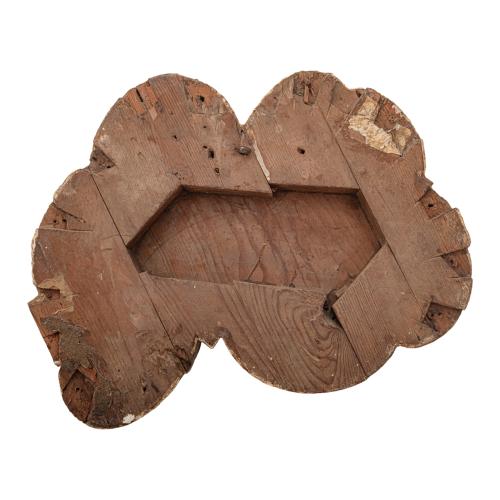FRAGMENTO DE TALLA DE ESCUELA ESPAÑOLA CIRCA 1800
