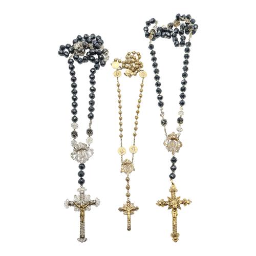 TRES ROSARIOS DE PPS. DEL S.XX