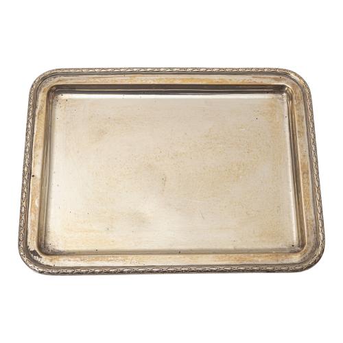 SALVILLA DE PLATA DE MEDIADOS DE SIGLO XX