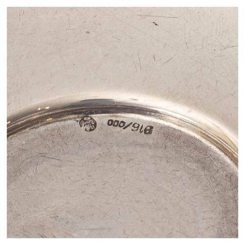 SEIS TAZAS CON PLATO DE PLATA PRIMER TERCIO DE SIGLO XX