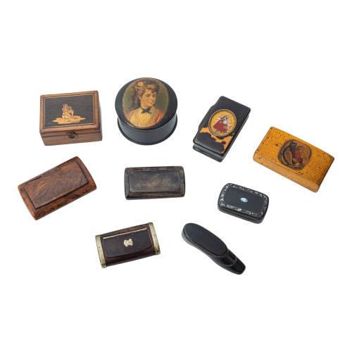 COLECCIÓN DE CAJITAS DE FINALES DEL S..XIX - PRINCIPIOS S.XX