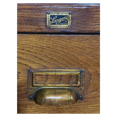 MUEBLE ARCHIVADOR DE LOS AÑOS 40