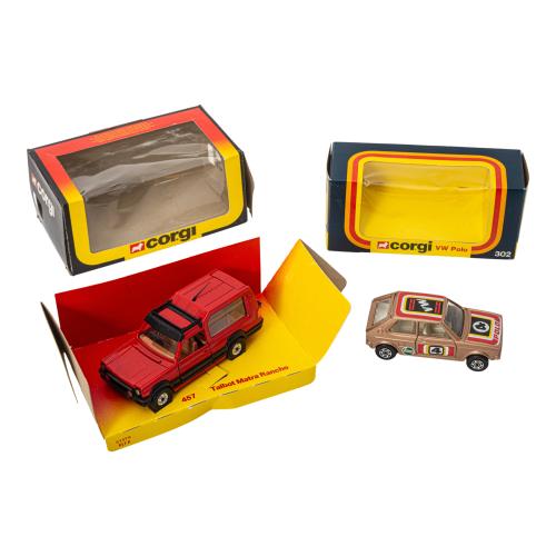 DOS COCHES CORGI DE FINALES DE LOS AÑOS 70