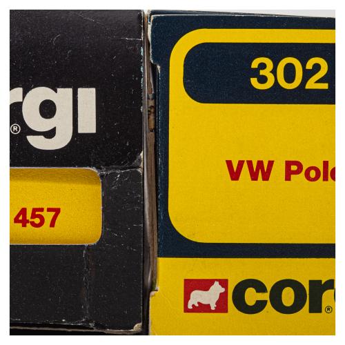 DOS COCHES CORGI DE FINALES DE LOS AÑOS 70
