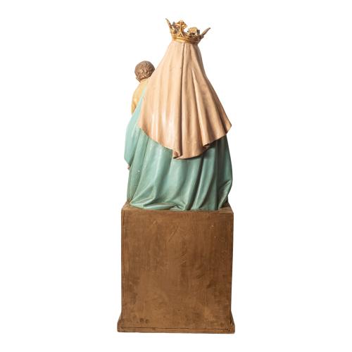 VIRGEN CON EL NIÑO DE ESCUELA CATALANA DE PRINCIPIOS S. XX