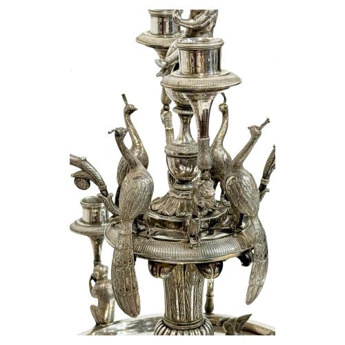 PAREJA DE CANDELABROS IMPERIO DEL SIGLO XIX