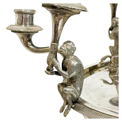 PAREJA DE CANDELABROS IMPERIO DEL SIGLO XIX