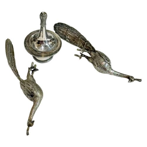 PAREJA DE CANDELABROS IMPERIO DEL SIGLO XIX
