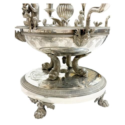 PAREJA DE CANDELABROS IMPERIO DEL SIGLO XIX