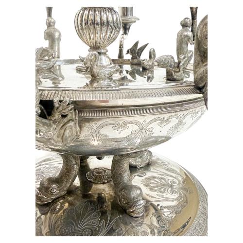 PAREJA DE CANDELABROS IMPERIO DEL SIGLO XIX