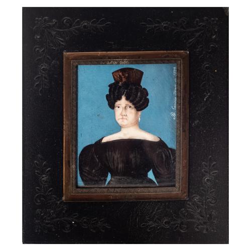 MINIATURA DE LA PRIMERA MITAD DEL S.XIX