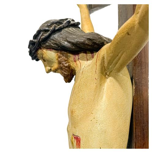CRISTO CRUCIFICADO DE FINALES DEL S.XIX