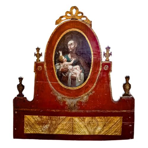 CABEZAL OLOTINO DEL CIRCA 1800