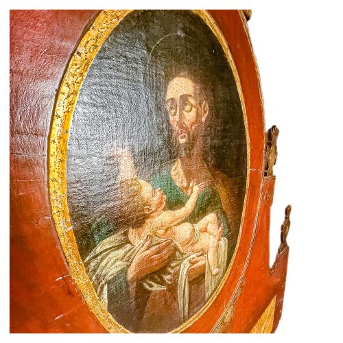 CABEZAL OLOTINO DEL CIRCA 1800