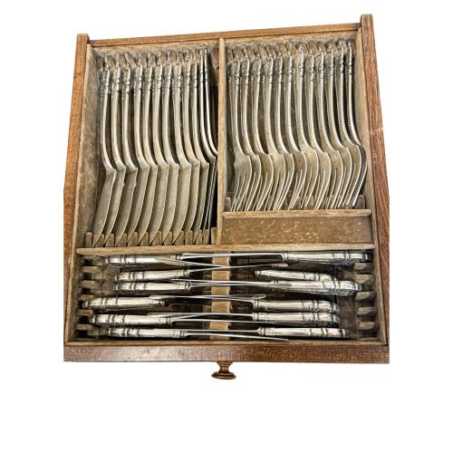 CUBERTERÍA EN PLATA DE LOS AÑOS 40 
