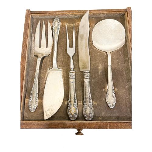 CUBERTERÍA EN PLATA DE LOS AÑOS 40 