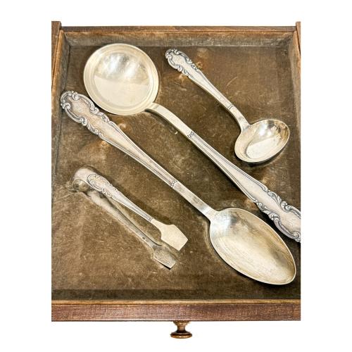 CUBERTERÍA EN PLATA DE LOS AÑOS 40 