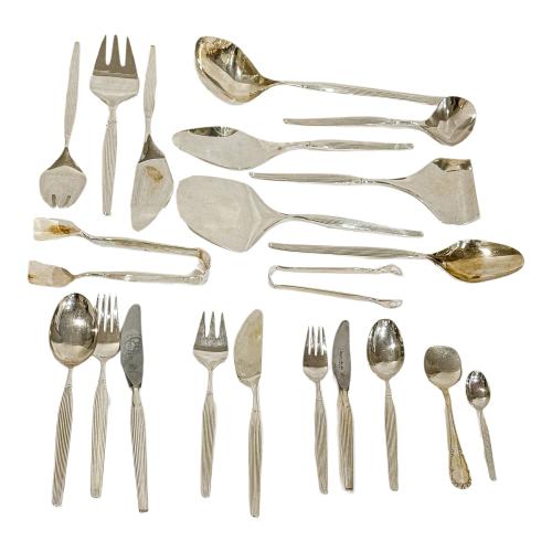 CUBERTERIA DE PLATA DEL ÚLTIMO TERCIO S. XX