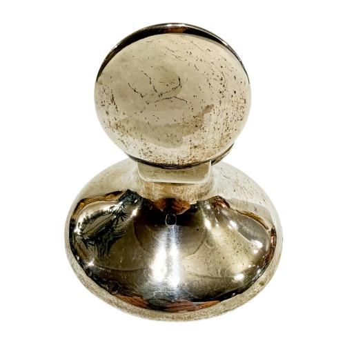 TINTERO DE PLATA DE MEDIADOS DE SIGLO XX