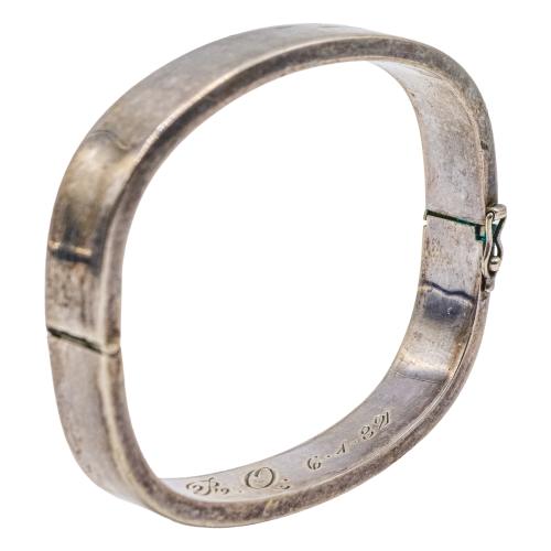 PULSERA ESCLAVA DE PLATA AÑOS 70