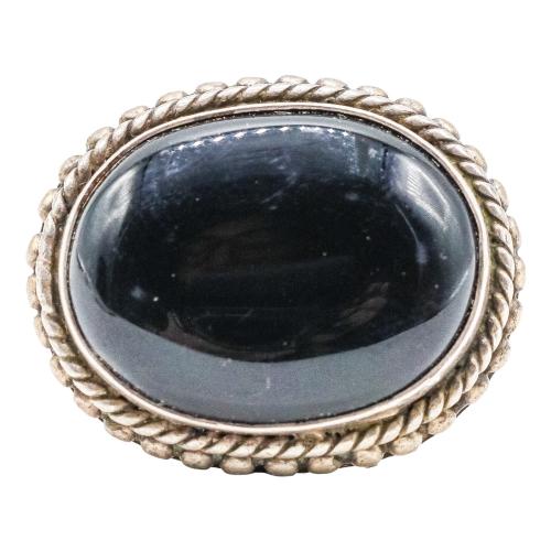 ANILLO DE PLATA CON ÓNIX