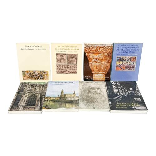 OCHO LIBROS DE ARTE 