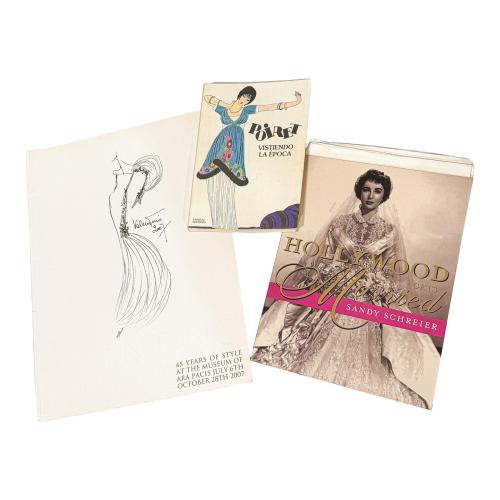 LIBROS DE MODA AUTOGRAFIADOS Y CON DIBUJOS POR MANUEL MOTA