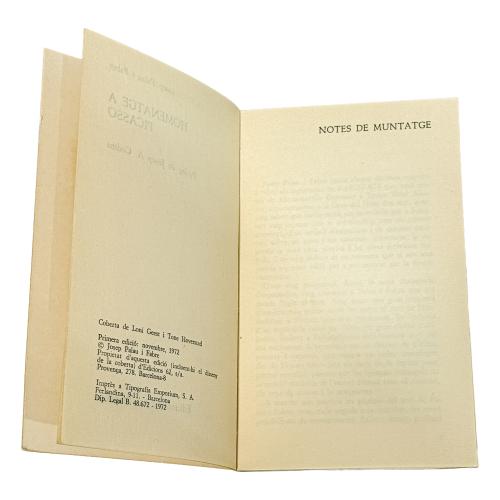 DOS DE LIBROS SOBRE PICASSO AUTOGRAFIADOS Y DEDICADOS