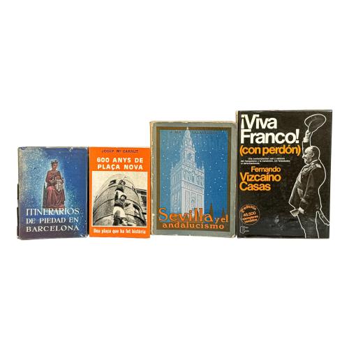 CONJUNTO DE LIBROS AUTOGRAFIADOS Y DEDICADOS