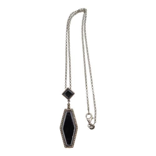 COLGANTE DE PLATA CON ÓNIX