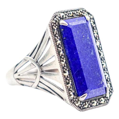 ANILLO CON LAPISLÁZULI
