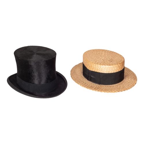 DOS SOMBREROS DE DE LA PRIMERA MITAD DEL S.XX