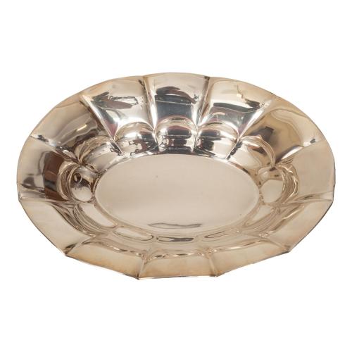 CENTRO DE MESA DE PLATA DEL ÚLTIMO TERCIO DEL S.XX