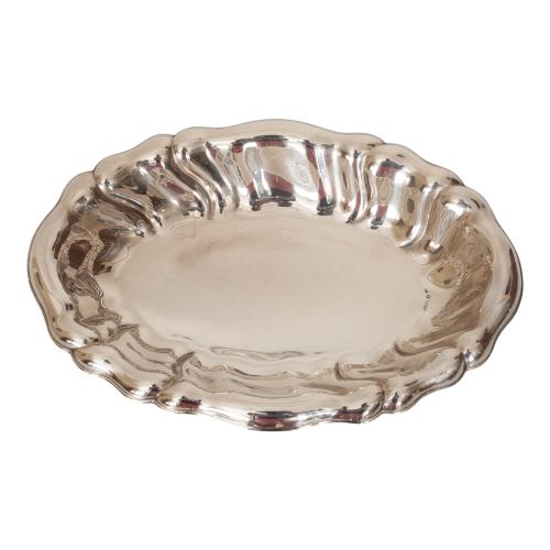 CENTRO DE MESA EN PLATA DEL SEGUNDO TERCIO  DEL S.XX