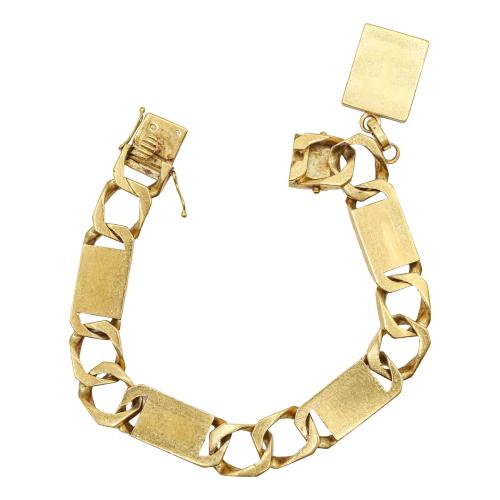 PULSERA NO ME OLVIDES DE MEDIADOS S.XX