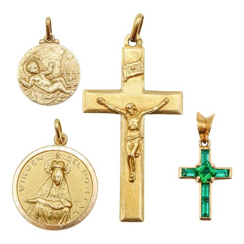 DOS MEDALLAS Y DOS CRUCES, MEDIADOS S.XX
