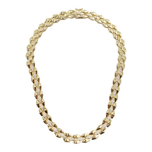 COLLAR GARGANTILLA CON CIRCONITAS
