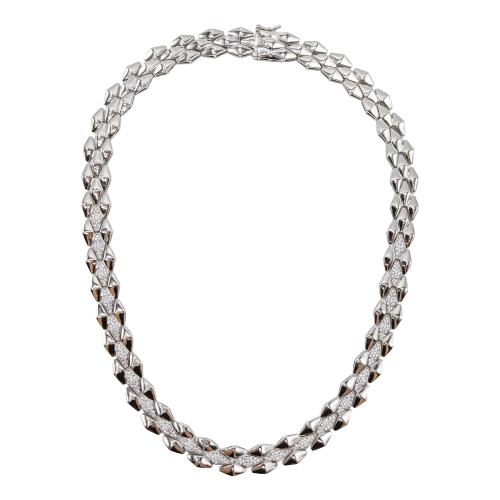 COLLAR GARGANTILLA CON CIRCONITAS