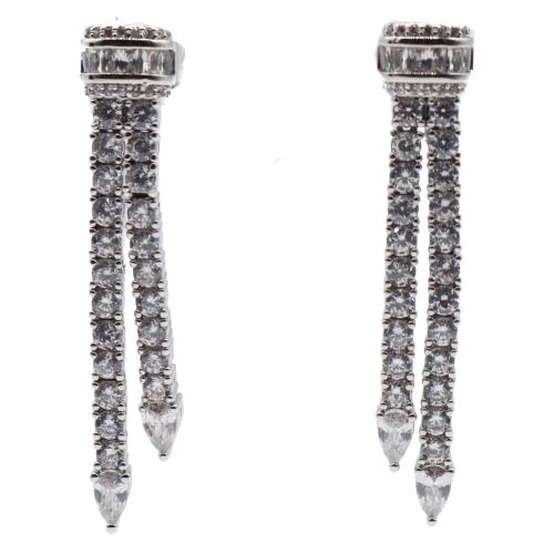 PENDIENTES LARGOS CON CIRCONITAS