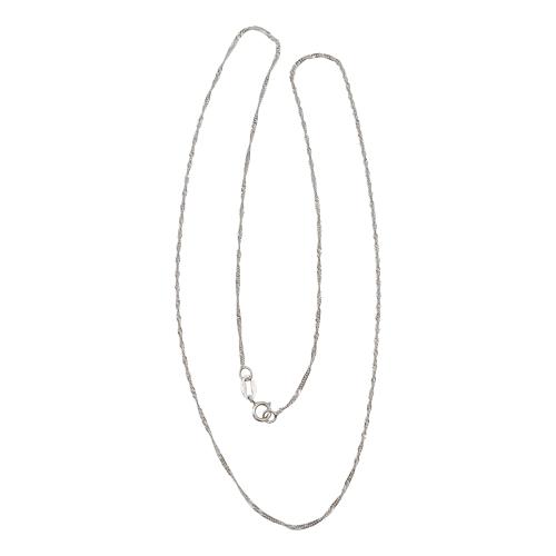 CADENA DE ORO BLANCO