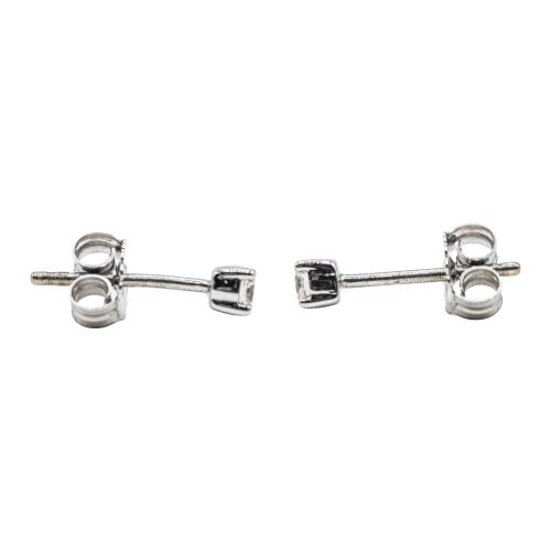 PENDIENTES SOLITARIO CON BRILLANTES