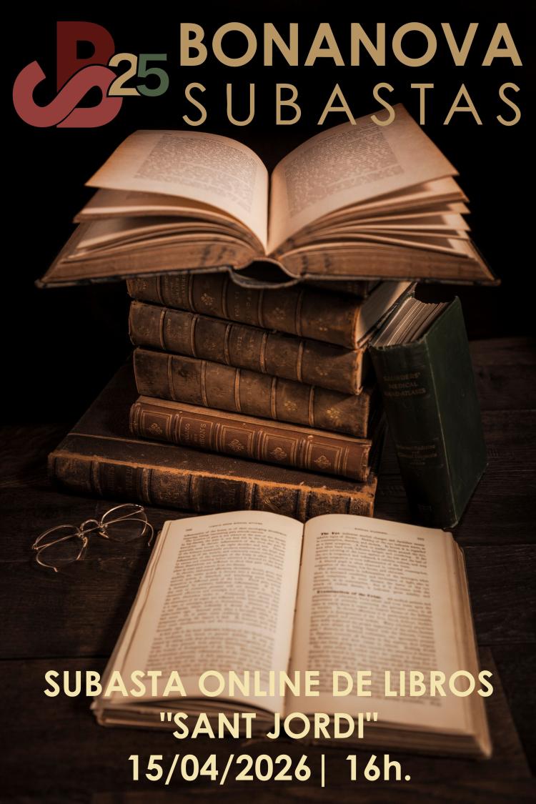 SUBASTA ON LINE DE LIBROS "SANT JORDI"