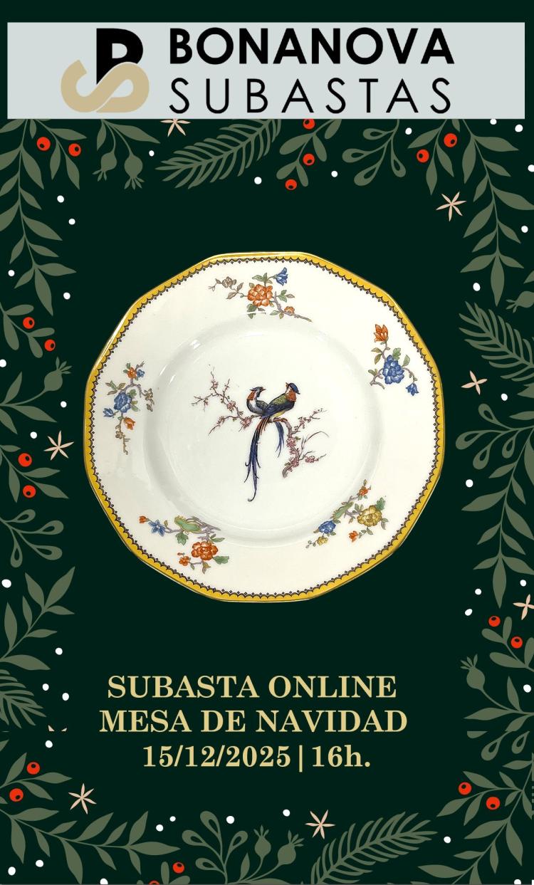 SUBASTA ONLINE MESA DE NAVIDAD 2025