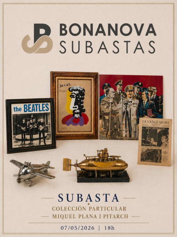 SUBASTA COLECCIÓN MIQUEL PLANA I PITARCH